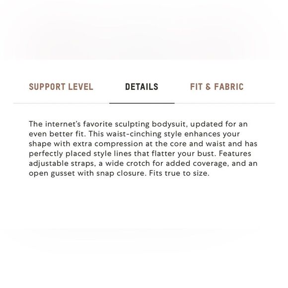 Skims Size L/XL Sculpting Thong Bodysuit Sienna Brown Shapewear Iconic NWT - Picture 7 of 10